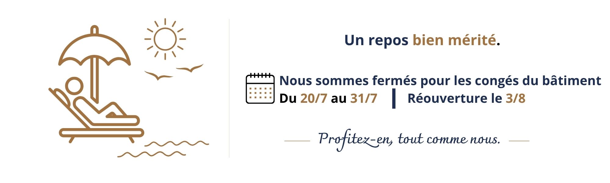 image : congés de chantier